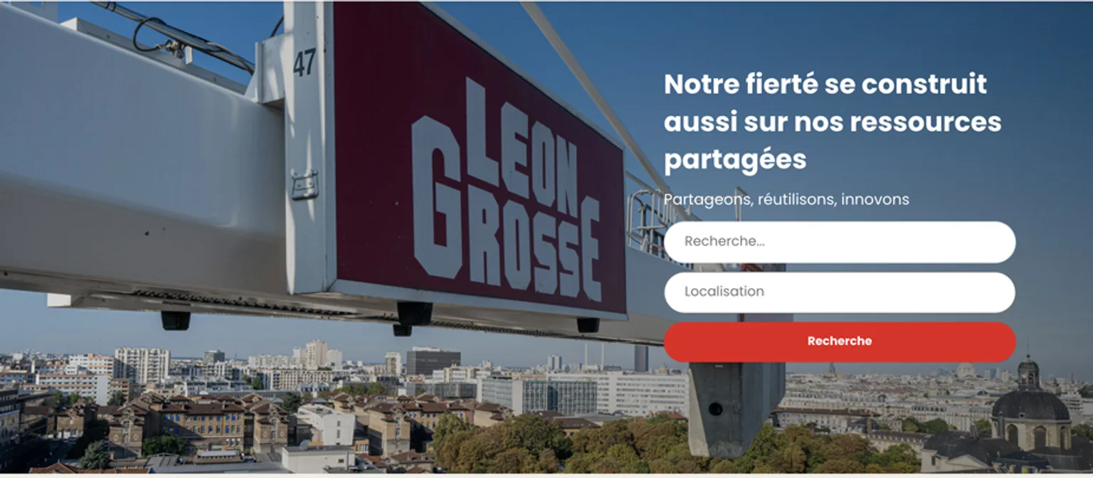 The Le BonFiléon home page: our pride is also built on shared resources